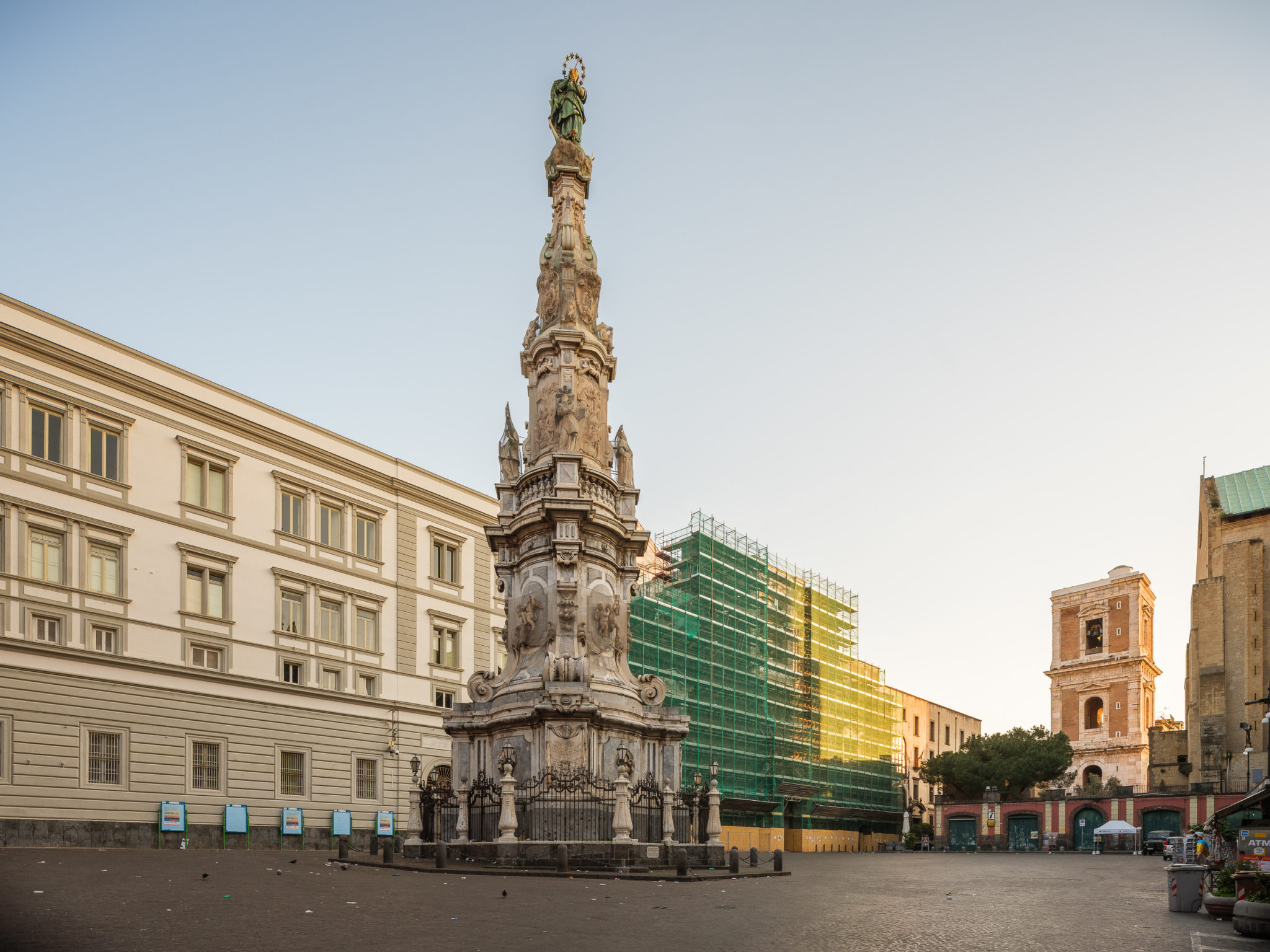 Restauro della facciata della Chiesa del Gesù Nuovo a Napoli